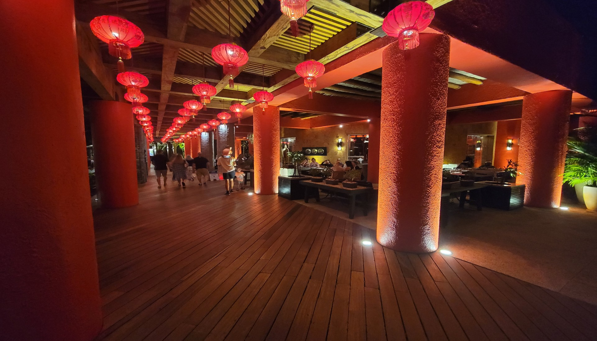 Dining at Gong Nuevo Vallarta